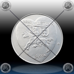 1.50 EVRO LITVA 2017 "Kaziukas' Fair" UNC